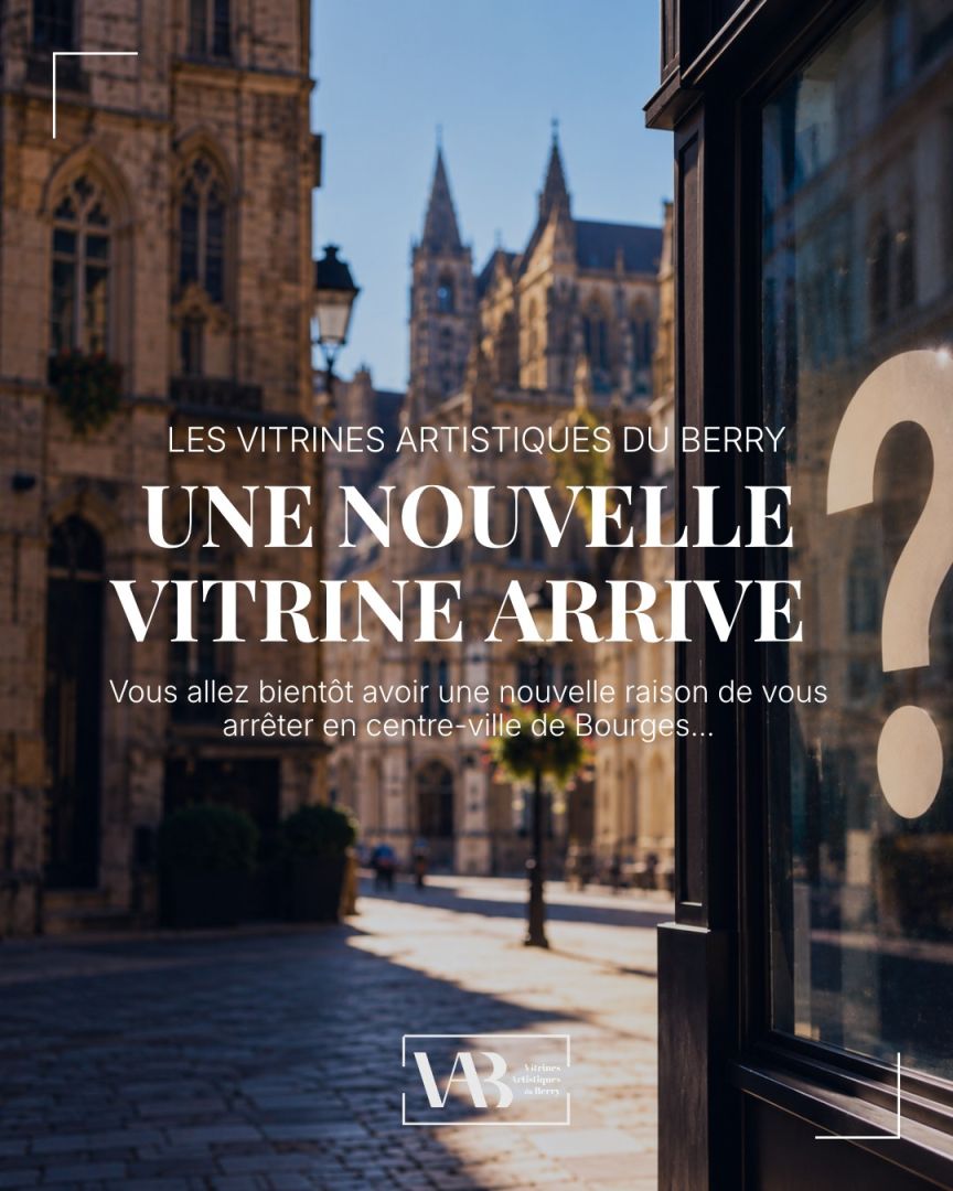 Vous allez bientôt avoir une nouvelle raison de venir en centre-ville de Bourges … 👀 Une…